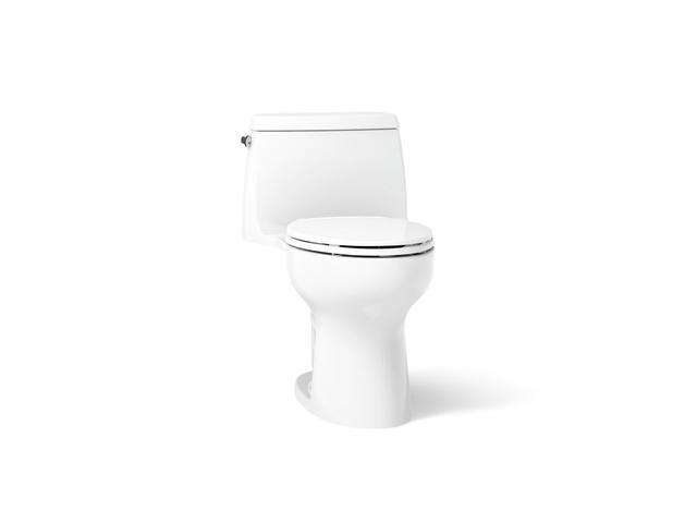 Santa RosaE ContinuousClean ST one-piece compact elongated toilet, 1.28 gpf