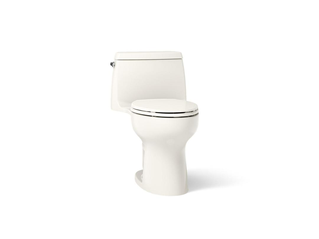 Santa RosaE ContinuousClean ST one-piece compact elongated toilet, 1.28 gpf by Kohler