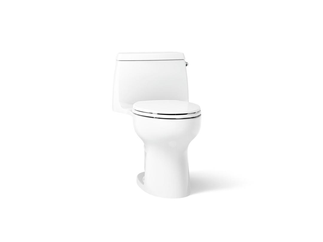 Santa RosaE One-piece compact elongated toilet, 1.28 gpf by Kohler