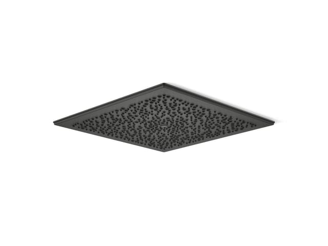 Kohler Real Rain 19'' two-function overhead shower panel, 1.75 gpm - Thunder Grey