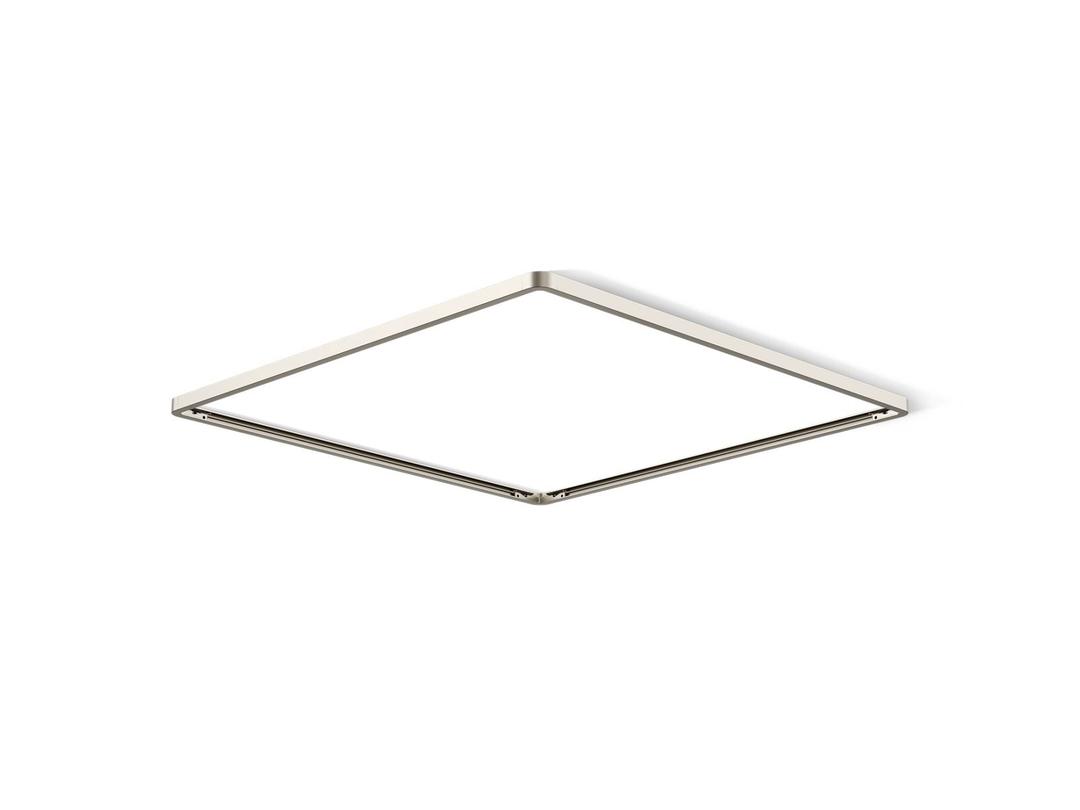 Kohler Real Rain Overhead panel trim - Vibrant Brushed Nickel by Kohler