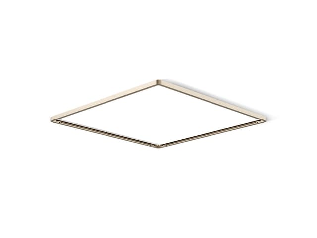 Kohler Real Rain Overhead panel trim - Vibrant Brushed Bronze