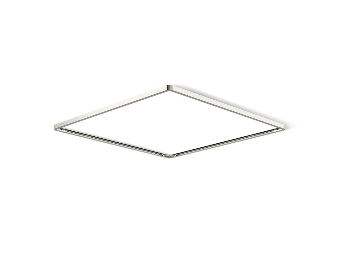 Kohler Real Rain Overhead panel trim - Vibrant Polished Nickel by Kohler