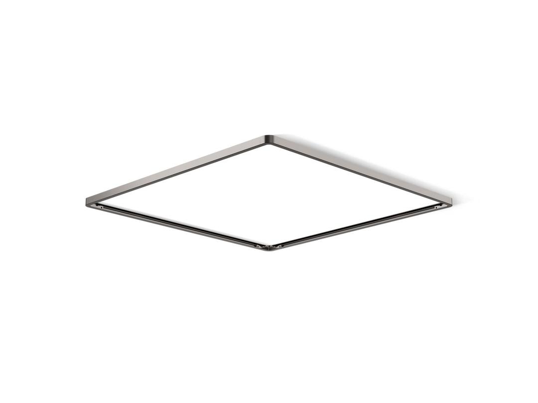 Kohler Real Rain Overhead panel trim - Vibrant Titanium by Kohler