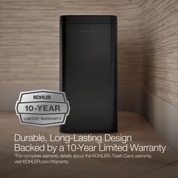 12-liter open-top trash can - image 7