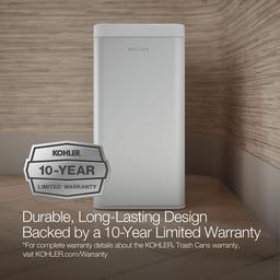 12-liter open-top trash can - image 7