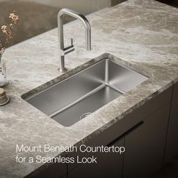 33in x 22in x9in Top-mount/Undermount Kitchen Sink - image 6