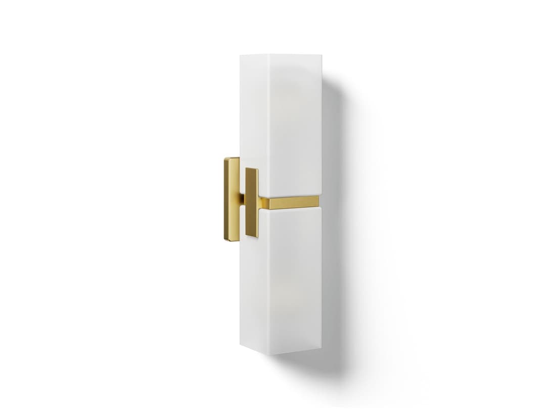 Kohler HonestyE Two-light sconce - Brushed Moderne Brass by Kohler