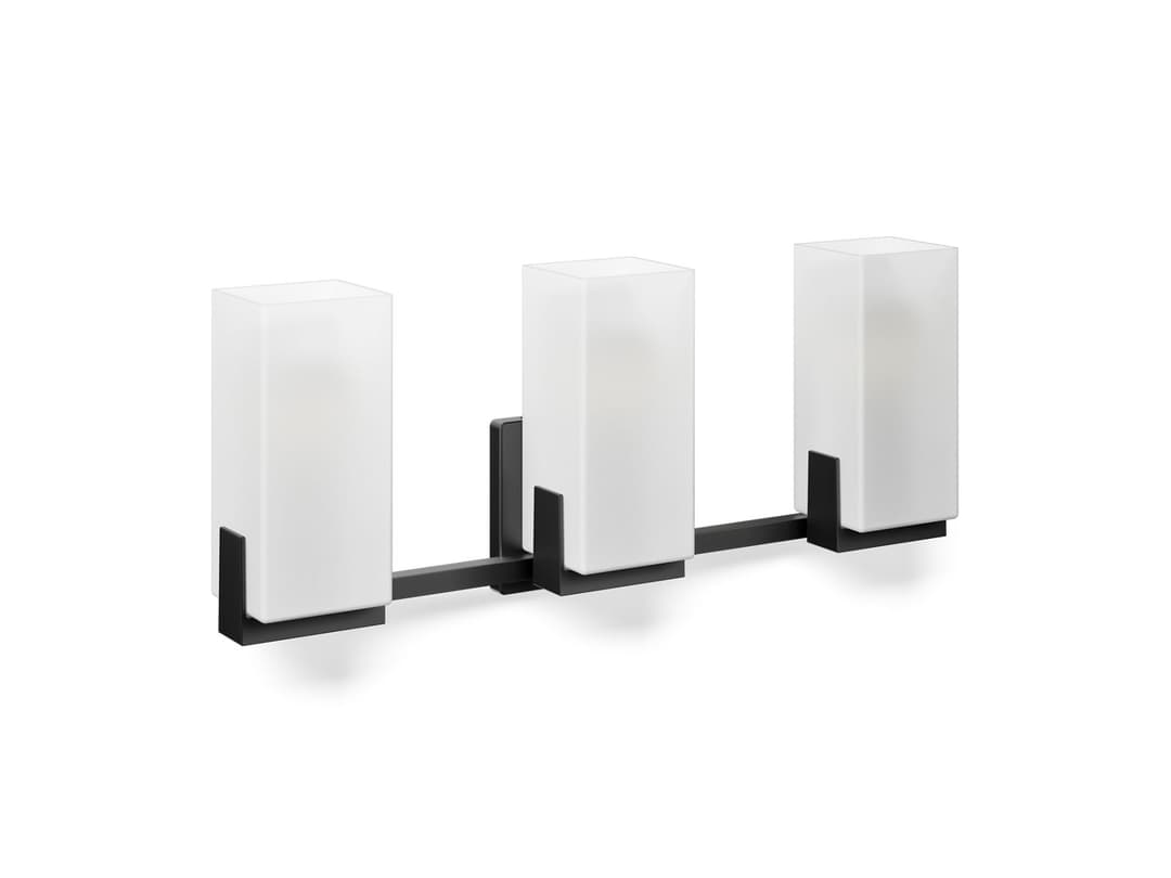 Kohler HonestyE Three-light sconce - Matte Black by Kohler