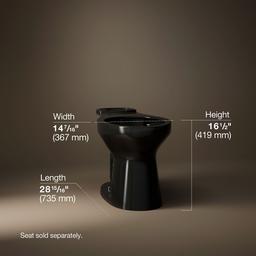 Cimarron Elongated toilet bowl - image 5