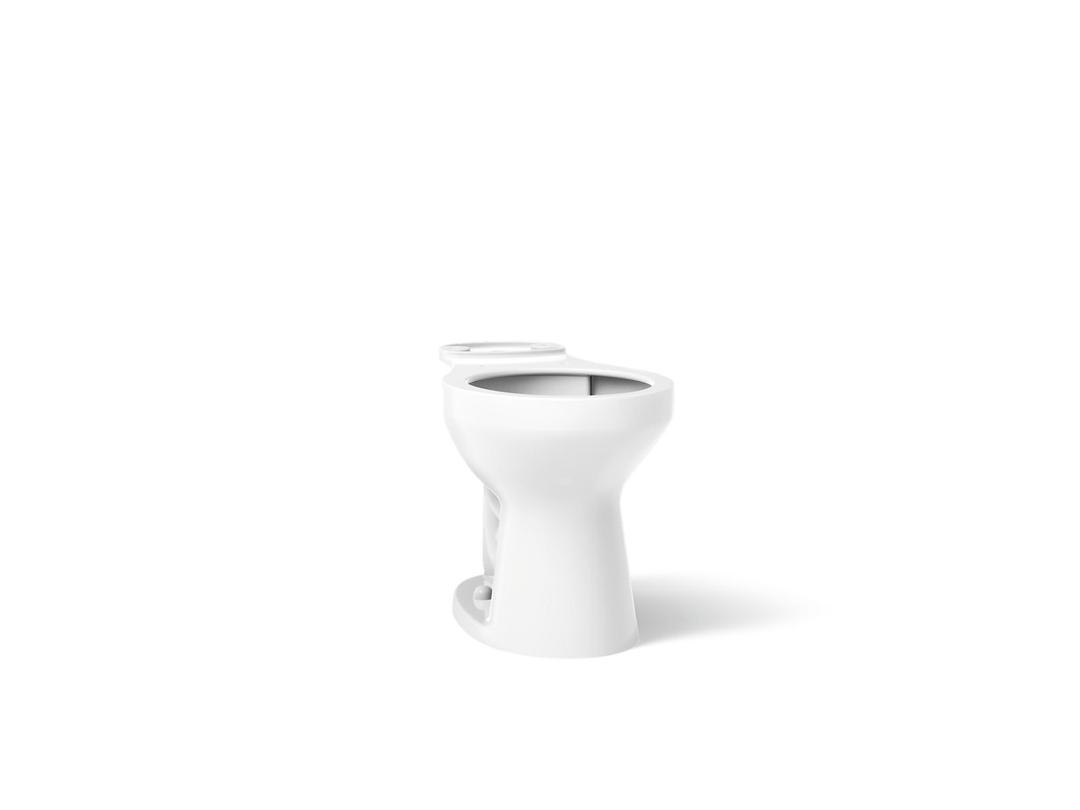 Kohler Cimarron Round-front toilet bowl - White by Kohler