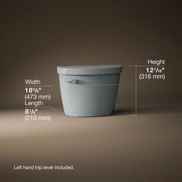 Cimarron Toilet tank, 1.28 gpf - image 6