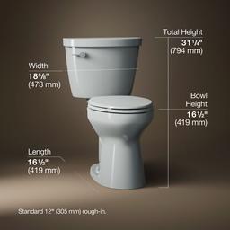 Kohler | Cimarron | Toilet - Ice Grey - image 3
