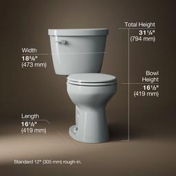 Kohler | Cimarron | Toilet - Ice Grey - image 3