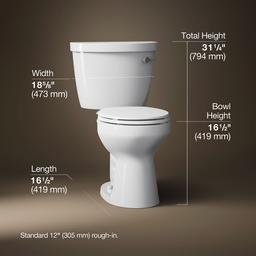 Kohler | Cimarron | Toilet - White - image 3