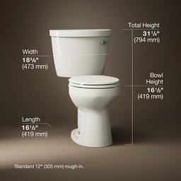 Kohler | Cimarron | Toilet - Biscuit - image 3