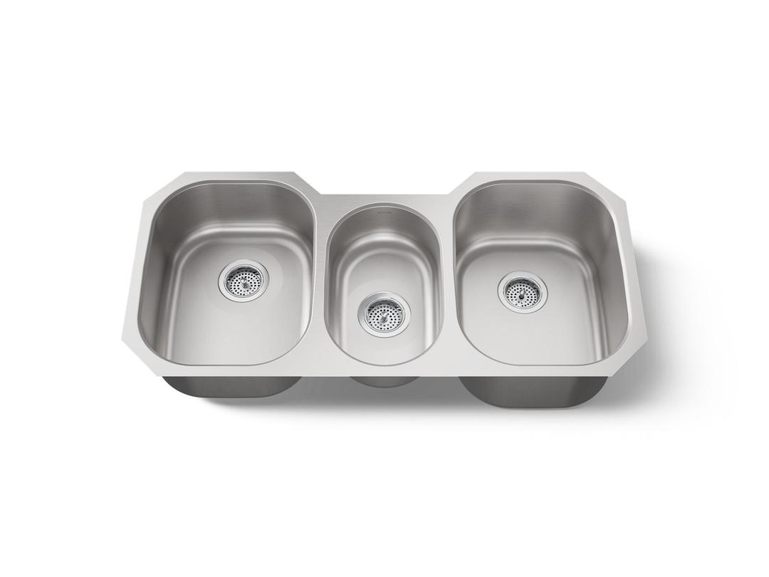 Kohler | Undertone | Undermount Kitchen Sink - Stainless Steel by Kohler