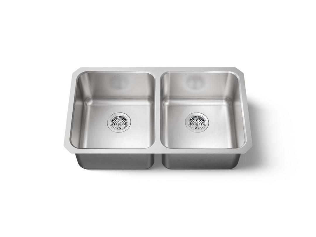 Kohler | Undertone | Undermount Kitchen Sink - Stainless Steel by Kohler