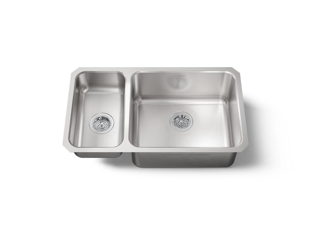 Kohler | Undertone | Undermount Kitchen Sink - Stainless Steel by Kohler