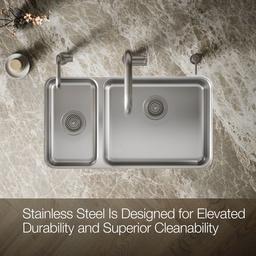 Kohler | Undertone | Undermount Kitchen Sink - Stainless Steel - image 4