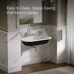 BrockwayE 36'' wall-mount utility sink - image 3