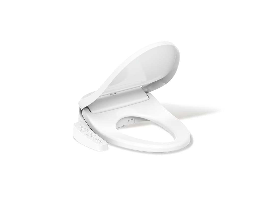 Kohler PureWash E580 Elongated bidet toilet seat - White by Kohler