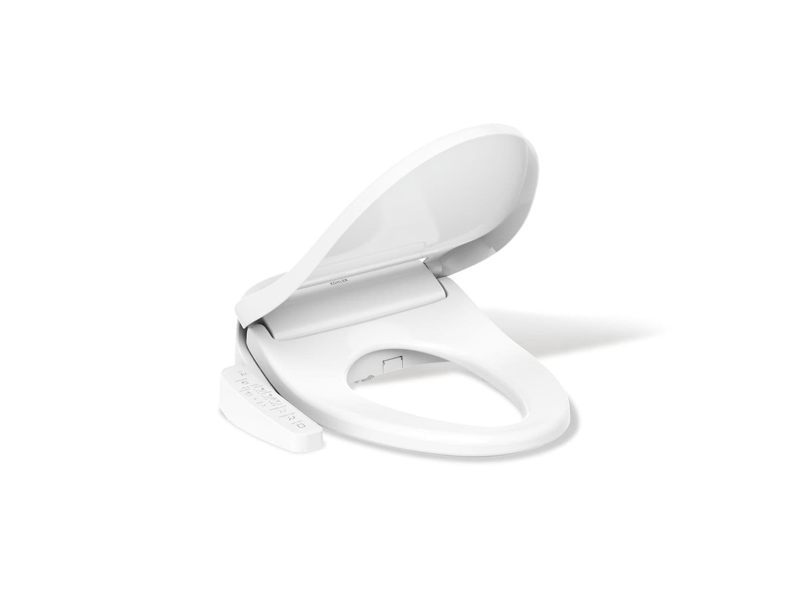 Kohler PureWash E580 Elongated bidet toilet seat - White by Kohler