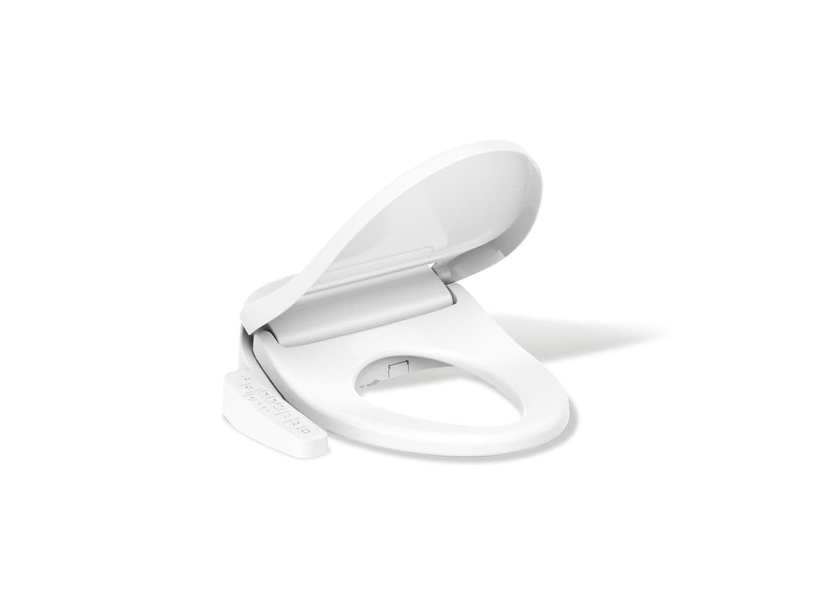 Kohler PureWash E580 Round-front bidet toilet seat - White by Kohler