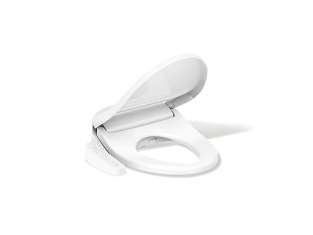 Kohler PureWash E580 Round-front bidet toilet seat - White