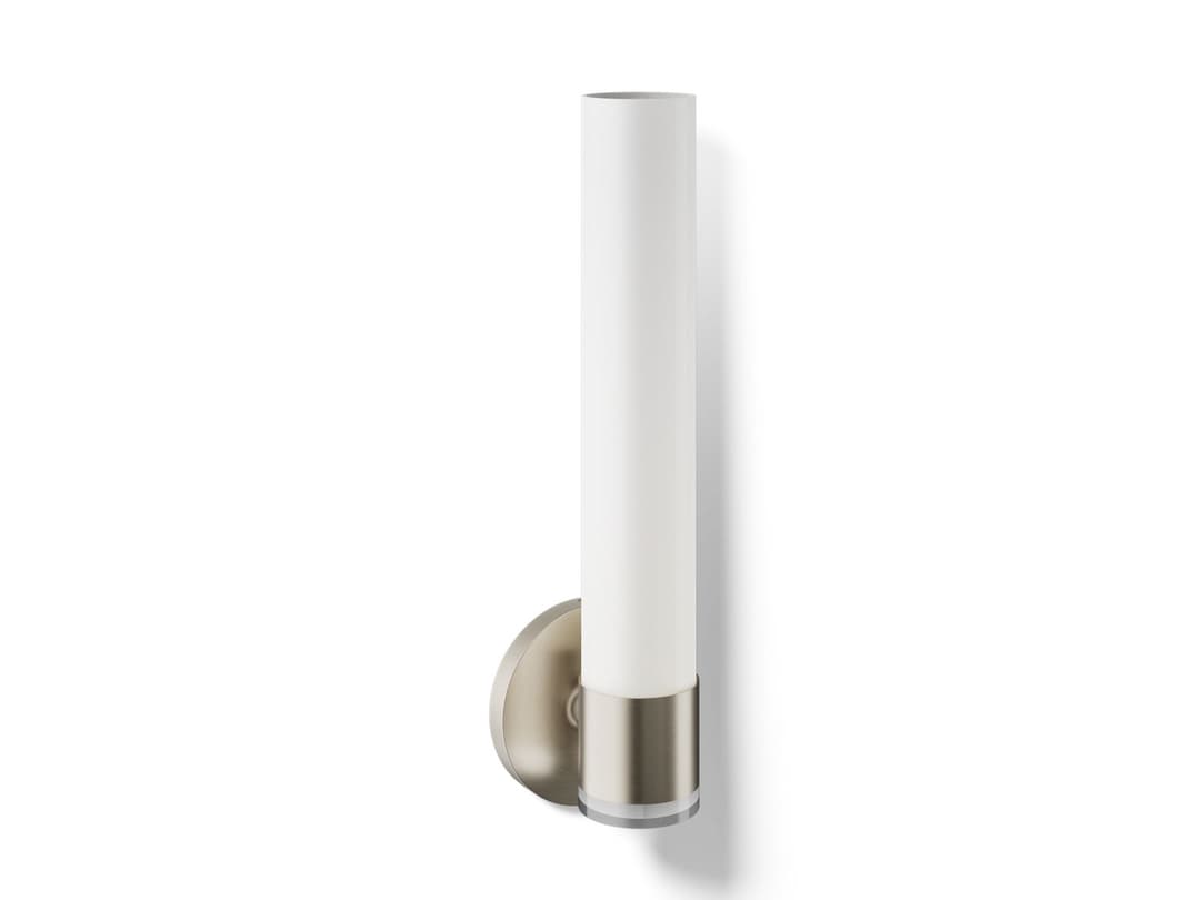 Kohler Purist One-light sconce - Brushed Nickel by Kohler