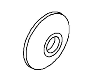 Kohler Genuine Parts SURE GRIP Flange - Vibrant Brushed Moderne Brass by Kohler Genuine Parts