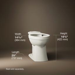 Kelston Elongated toilet bowl - image 3