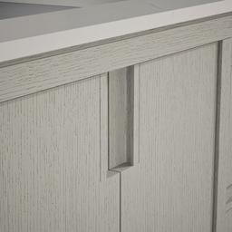 48'' bathroom vanity cabinet with sink and quartz top - image 8