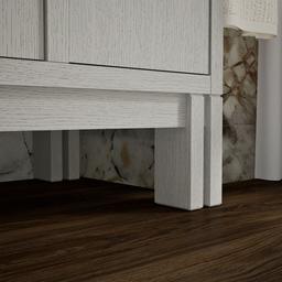 48'' bathroom vanity cabinet with sink and quartz top - image 9