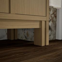 48'' bathroom vanity cabinet with sink and quartz top - image 9