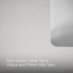 SoliveE 60'' bathroom vanity cabinet with sinks and quartz top - image 7