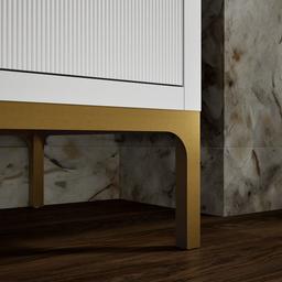 24'' bathroom vanity cabinet with sink and quartz top - image 8