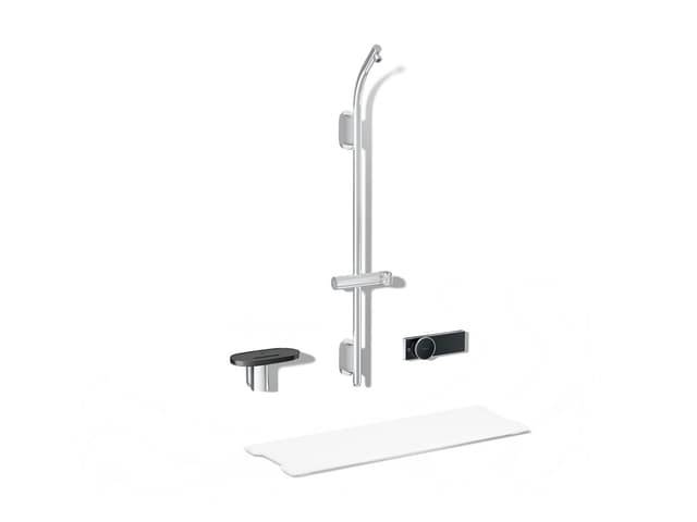 Kohler Anthem™ EvoCycle™ Hybrid smart shower system for showerhead and handshower