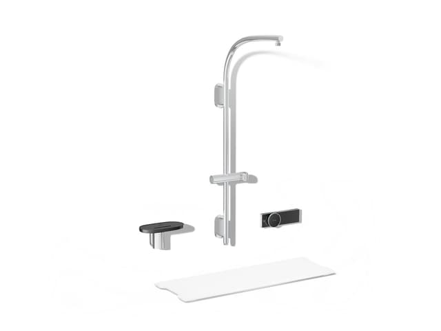 Kohler Anthem™ EvoCycle™ Hybrid smart shower system for rainhead and handshower