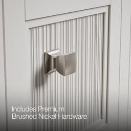 Hearthaven 48'' bathroom vanity cabinet with sink and quartz top - image 8