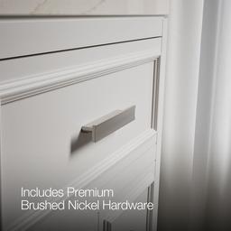 Southerk 24'' bathroom vanity cabinet with sink and quartz top - image 7