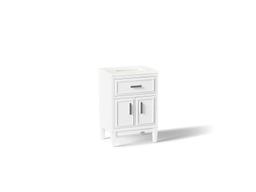 Southerk 24'' bathroom vanity cabinet with sink and quartz top - image 1