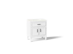 Southerk 30'' bathroom vanity cabinet with sink and quartz top - image 1