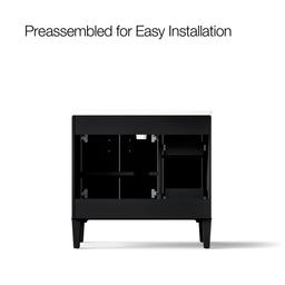 Southerk 36'' bathroom vanity cabinet with sink and quartz top - image 11