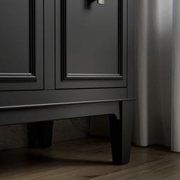 Southerk 48'' bathroom vanity cabinet with sink and quartz top - image 9