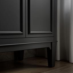 Southerk 60'' bathroom vanity cabinet with sinks and quartz top - image 9