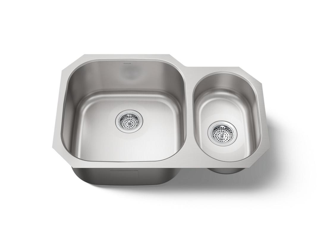 Kohler | Undertone | Undermount Kitchen Sink - Stainless Steel by Kohler