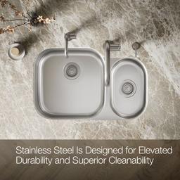 Kohler | Undertone | Undermount Kitchen Sink - Stainless Steel - image 4