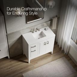 Seer 36'' bathroom vanity cabinet with sink and quartz top - image 12