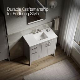 Seer 36'' bathroom vanity cabinet with sink and quartz top - image 12